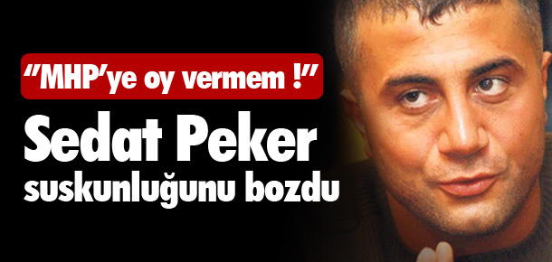 Sedat Peker&#039;in olay yaratan konuşması - Resim : 1