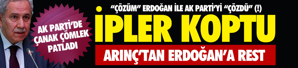 Arınç&#039;dan flaş açıklama: Erdoğan&#039;a karşı çıktı - Resim : 5