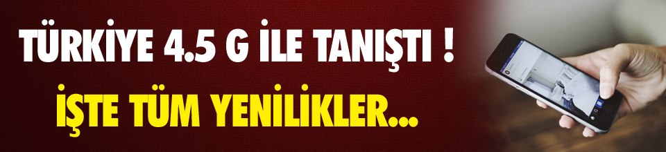 Erdoğan ve Yıldırım 4.5 G&#039;yi test etti ! - Resim : 1