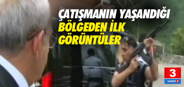Kılıçdaroğlu&#039;nun konvoyu çatışmanın ortasında kaldı - Resim : 2
