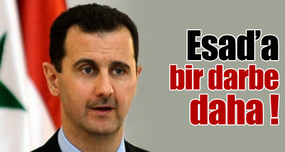 Esad'a bir darbe daha !