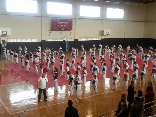 Taekwondo Hazırlık Müsabakası Yapıldı