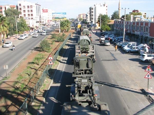 Gaziantep'ten Askeri Sevkıyat