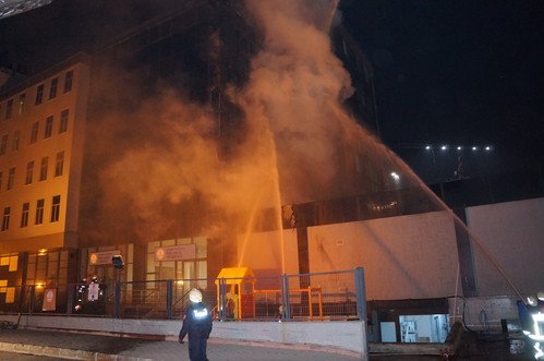 Özel Haliç Üniversitesi'nde Korkutan Yangın