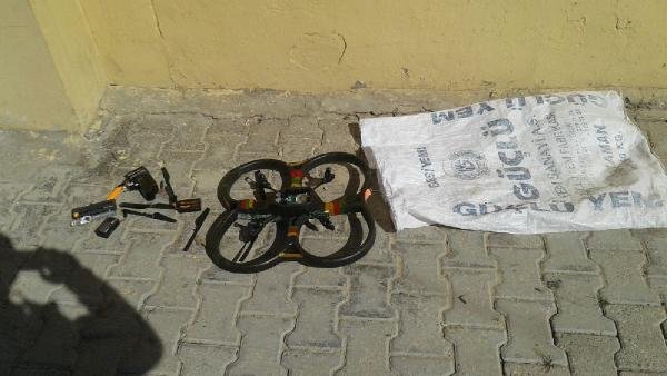 Cizre'de drone ele geçirildi