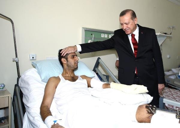 Erdoğan'dan GATA'ya ziyaret