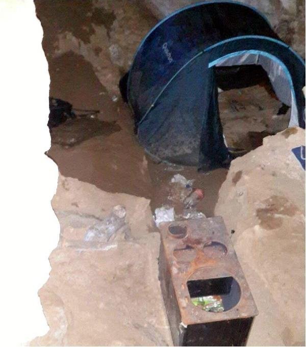 PKK'nın hastaneye çevirdiği mağara bulundu