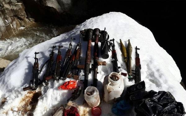 PKK'nın hastaneye çevirdiği mağara bulundu