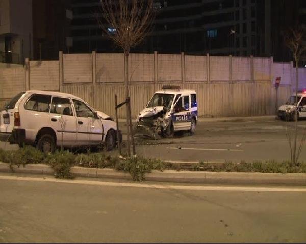 Polisten kaçan şüpheli araç kaza yaptı: 1 ölü, 2 yaralı !