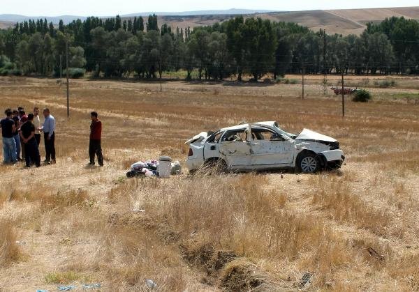 Yozgat'ta feci kaza: 1 ölü, 7 yaralı