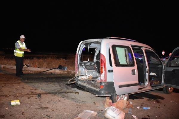 Aksaray'da feci kaza: 1 ölü, 7 yaralı