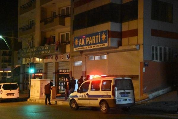 AK Parti binasına silahlı saldırı