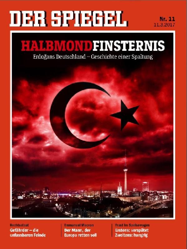 Alman Der Spiegel’den Türkiye kapağı
