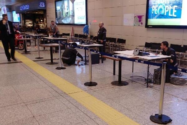 Atatürk havalimanında hazırlıklar başladı